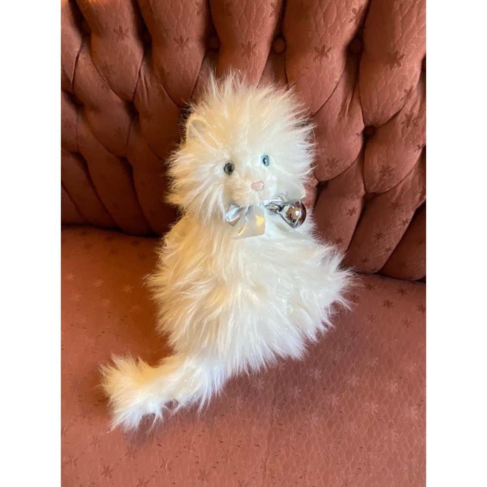 Russ Krystle Bell Cat Caress Soft Pet Kitty Stuffed Animal Hang Tush Plush s50